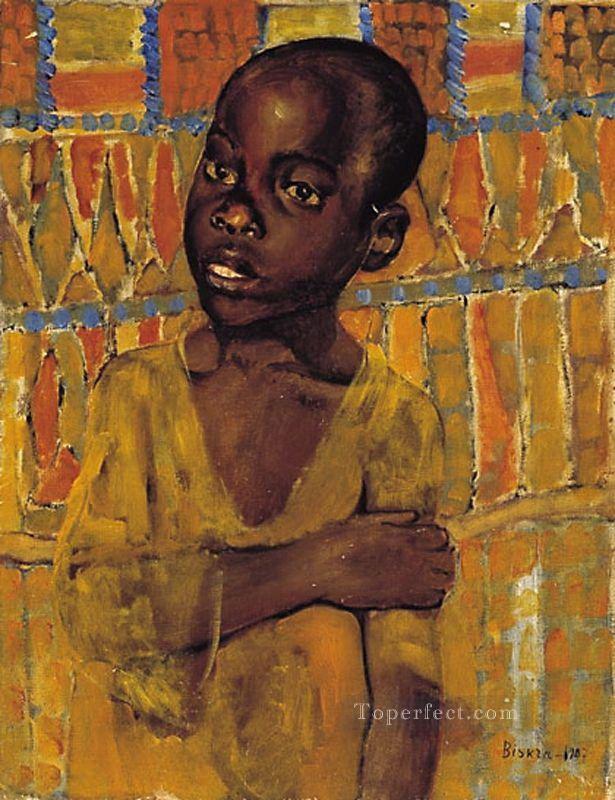 african boy 1907 Kuzma Petrov Vodkin Oil Paintings